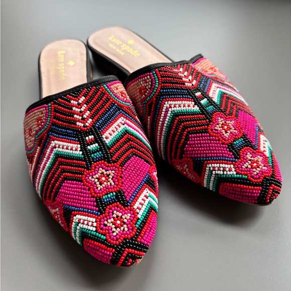 Like new Kate Spade beaded Mesa flats- 6 - Picture 2 of 7